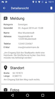 Bürger-App Stadt Oberursel (Taunus) android App screenshot 1